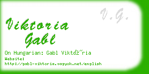 viktoria gabl business card